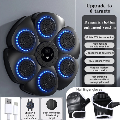 Smart music boxing machine - music,