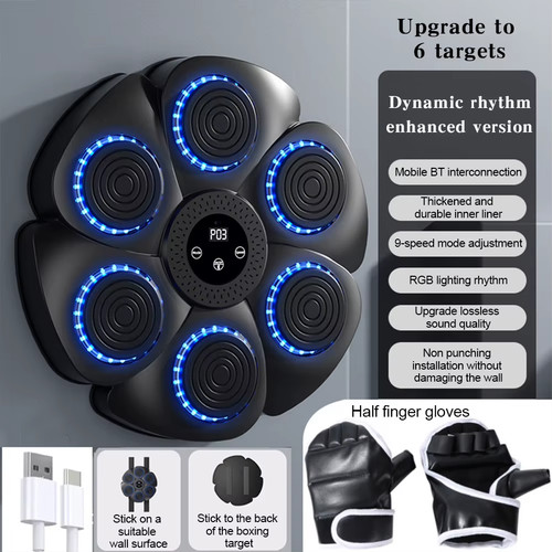 Smart music boxing machine - music,