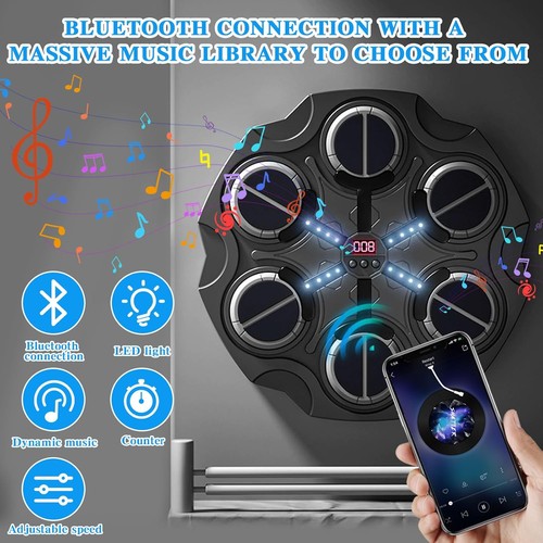 Wall mounted music - mounted, boxing