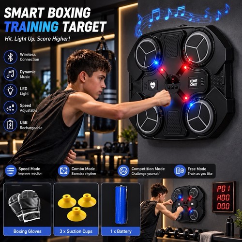 Smart music boxing - boxing, machine