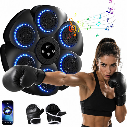 Smart music boxing machine - music,