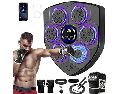 Smart music boxing machine - music, for