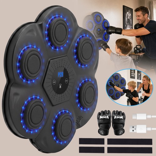 Smart music boxing machine - music,